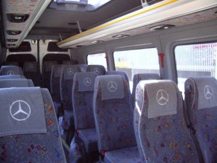 Mercedes Benz Sprinter noma Jūrmalā mikroautobuss 15 16 17 18 20 sēdvietas
