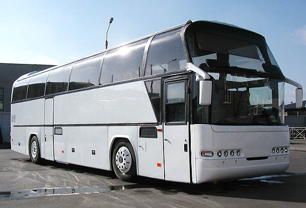 Autobusu īre Jūrmalā Neoplan 50 vietas sēdvietas