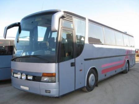 Autobusu noma Jūrmalā Setra 44 49 50 55 sēdvietas 