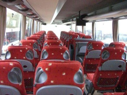 Autobusu noma Jūrmalā 44 49 50 55 sēdvietas